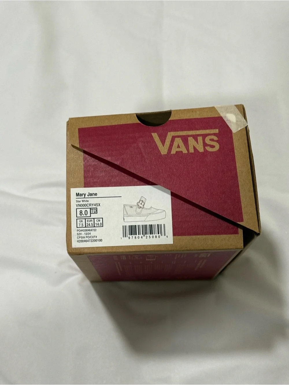 🆕 Vans toddler Mary Jane shoes